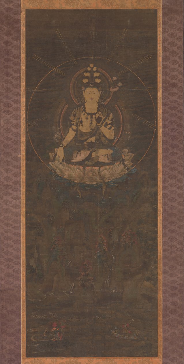 Ellevehovedet Kannon på Fudaraka-bjerget, 1200-tallet. af Unbekannt