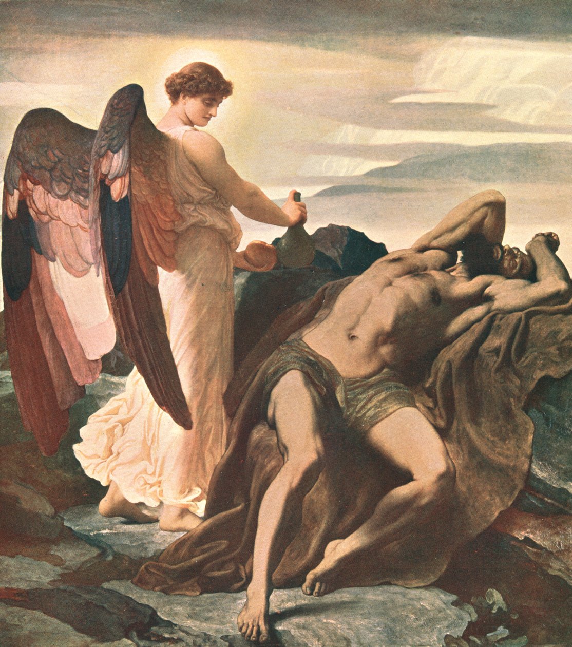 Elias i ørkenen, 1877-1878, c1902. af Unbekannt