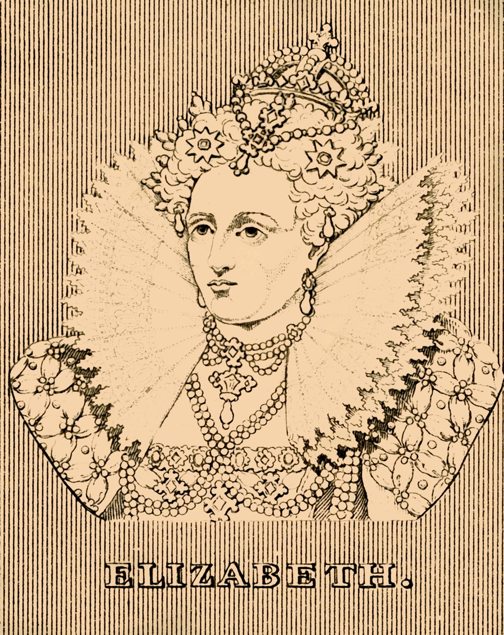 Elizabeth, 1533-1603, 1830. af Unbekannt