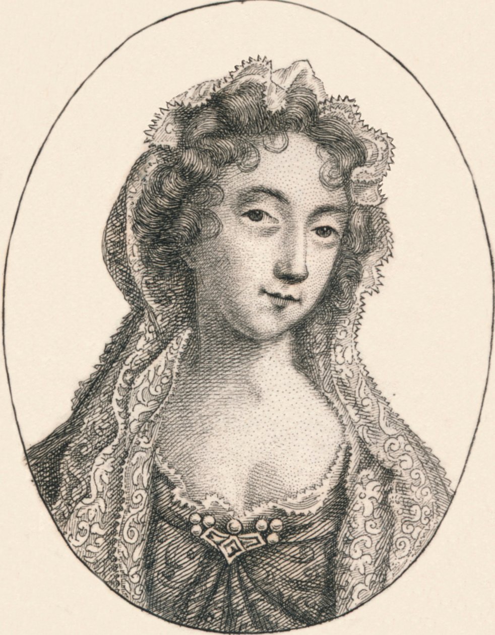 Elizabeth Dutchess af Albemarle, 1734. af Unbekannt