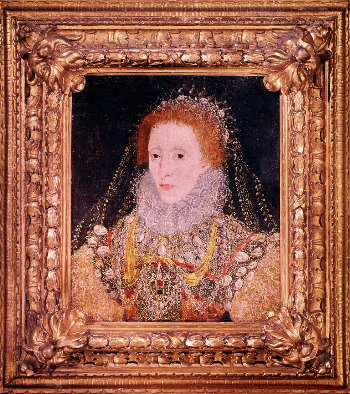 Elizabeth I, dronning af England og Irland, c1580 af Unbekannt