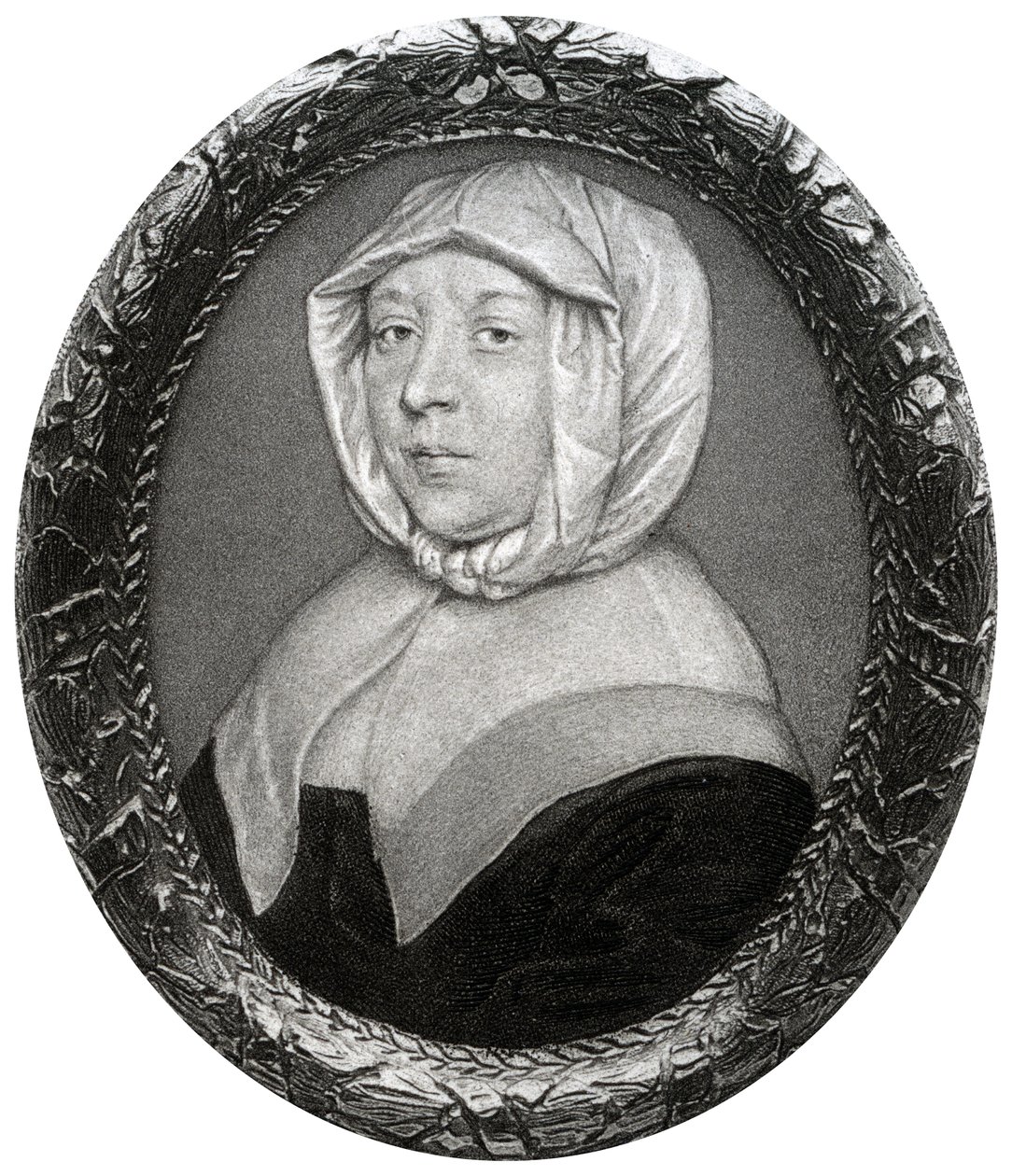 Elizabeth Steward, mor til Oliver Cromwell, 1600-tallet, 1899 af Unbekannt