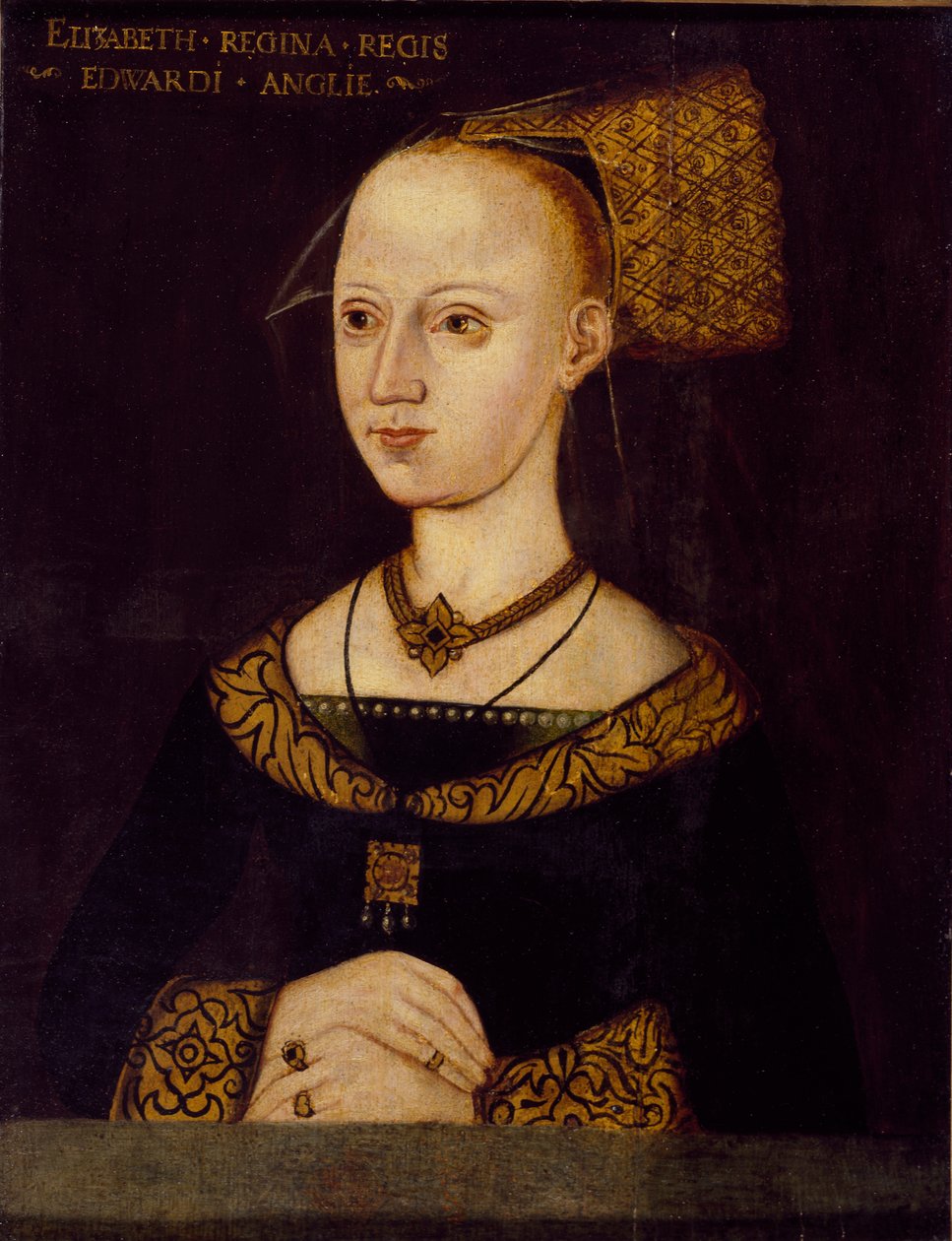 Elizabeth Woodville, dronning af Edward IV, c1500 af Unbekannt