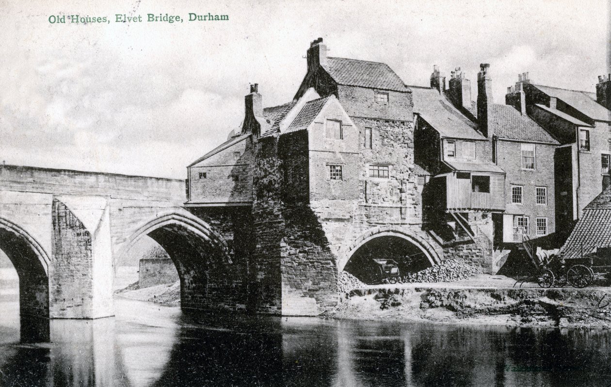Elvet Bridge, Durham, 1905 af Unbekannt