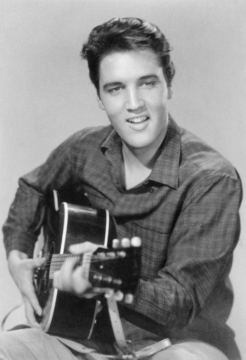 Elvis Presley, amerikansk sanger og skuespiller, 1950
