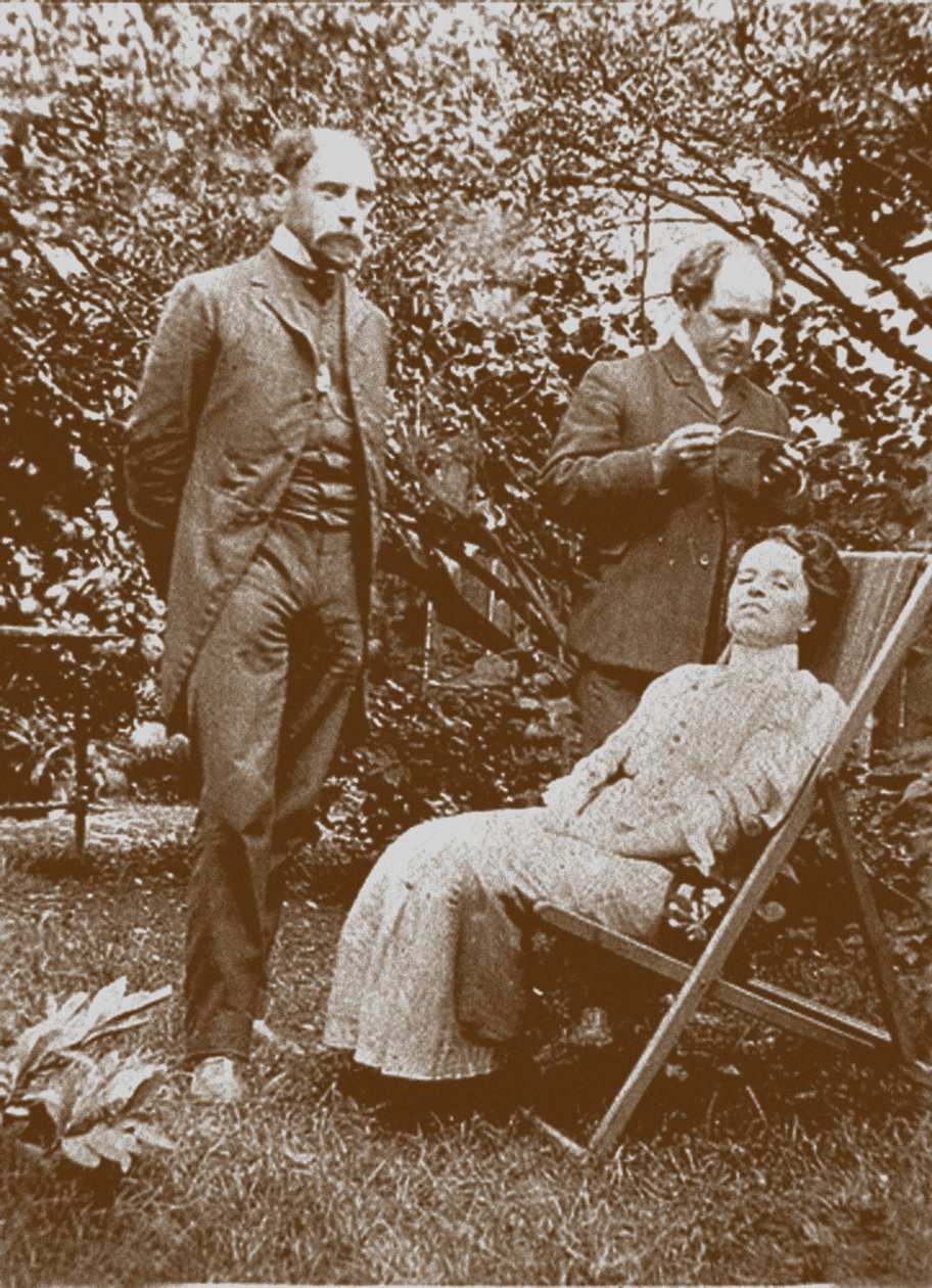 Emil, Anna og Nikolai Medtner, 1900-tallet af Unbekannt