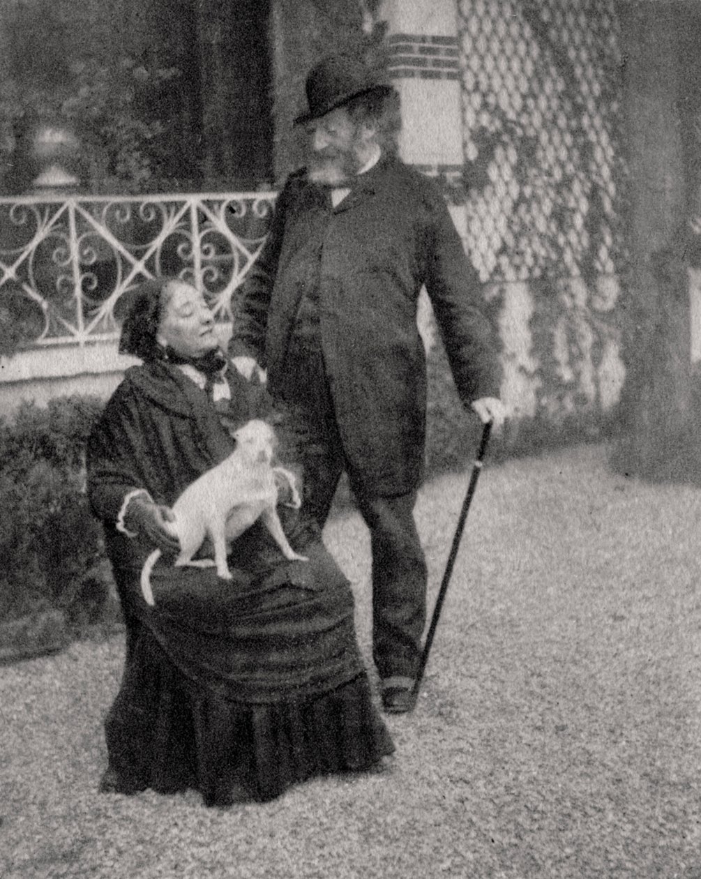 Emile Augier, fransk dramatiker, 1885 af Unbekannt
