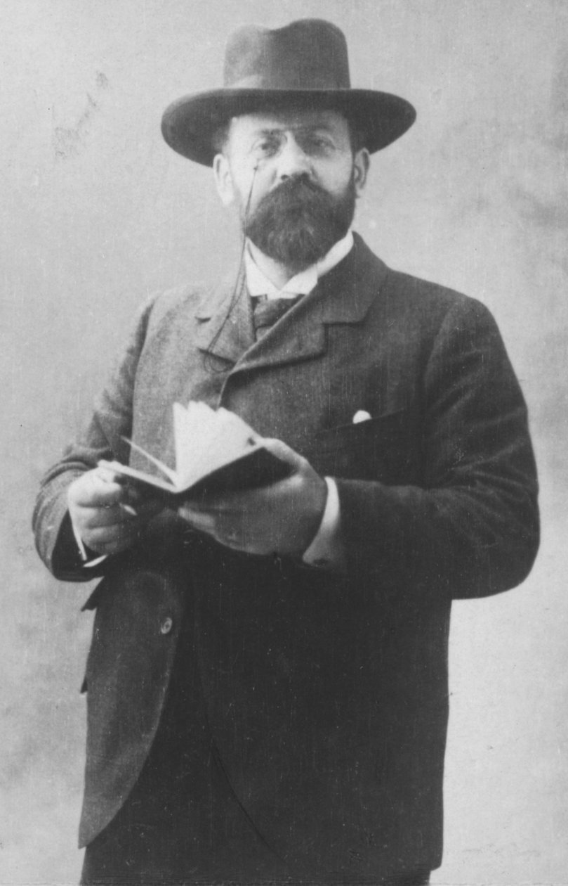 Emile Moreau, c1893 af Unbekannt