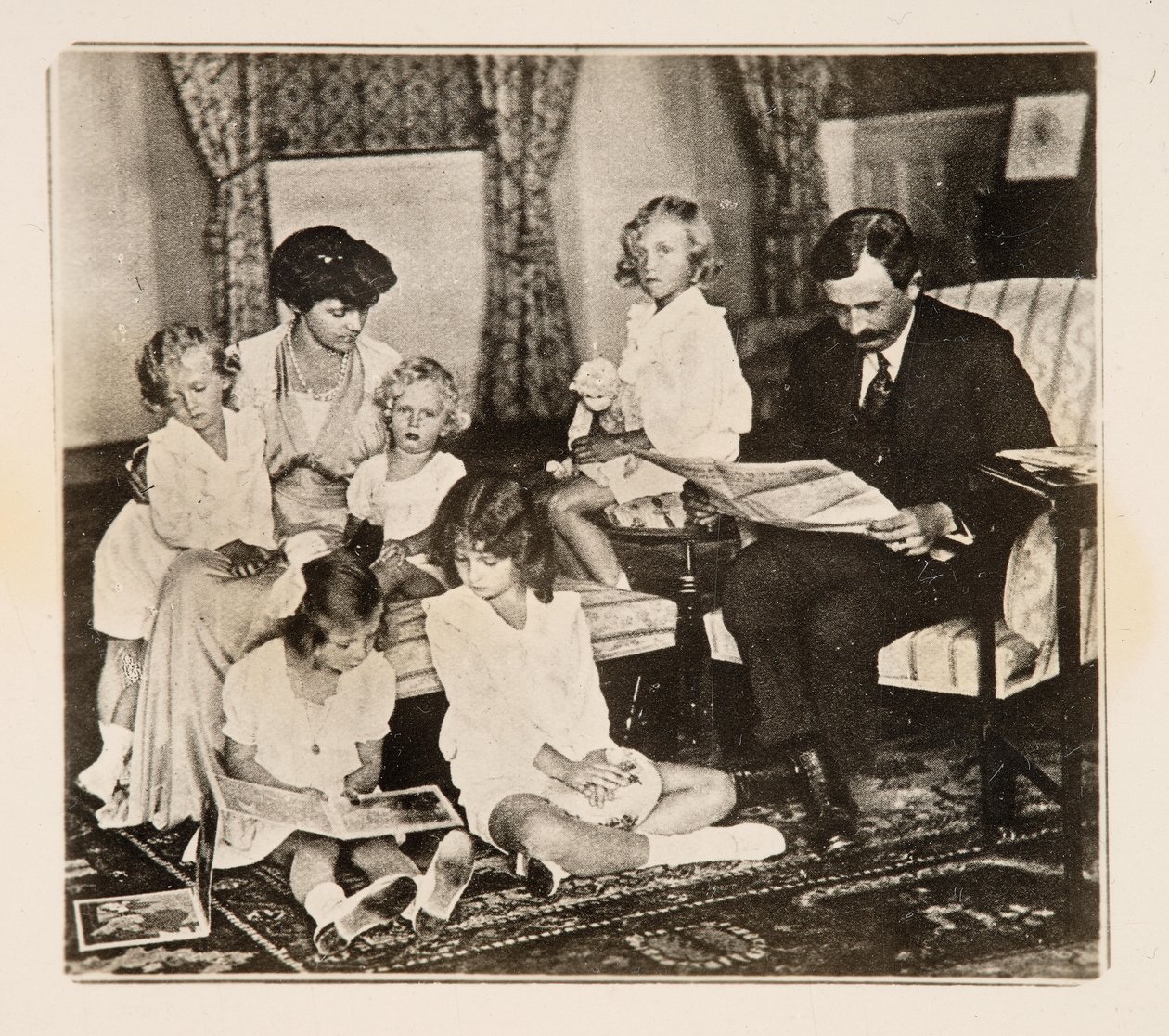Kejser Charles I og hans familie i eksil, 1920