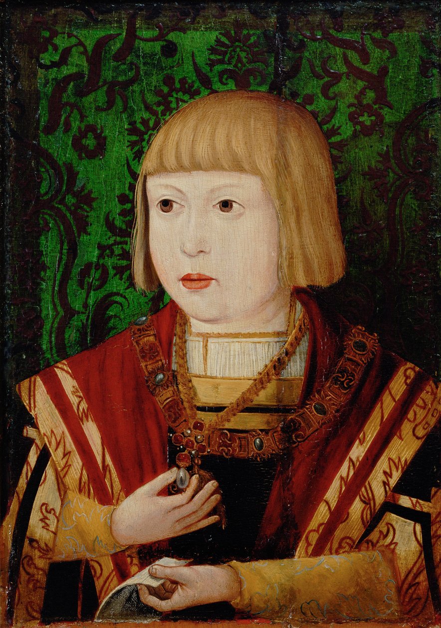 Kejser Ferdinand I 1503-1564 i en alder af ti eller tolv år, ca. 1520 af Unbekannt