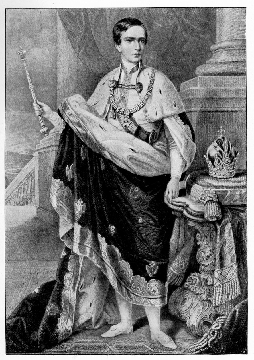 Kejser Franz Joseph I af Østrig 1830-1916, 1849 1900 af Unbekannt