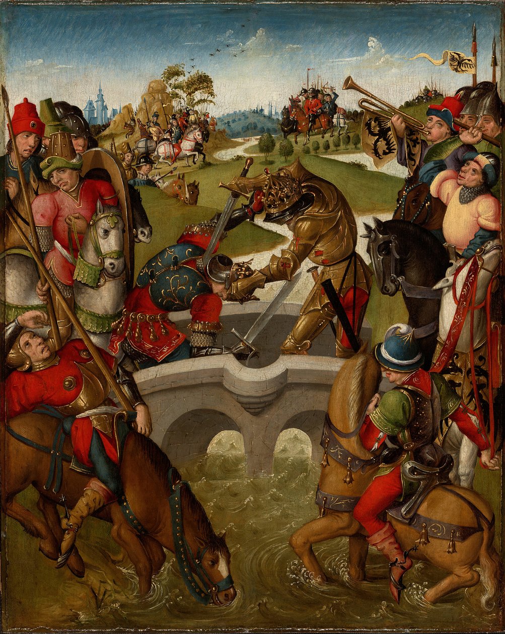 Kejser Heraclius dræber Kongen af Persien, 146080. af Unbekannt