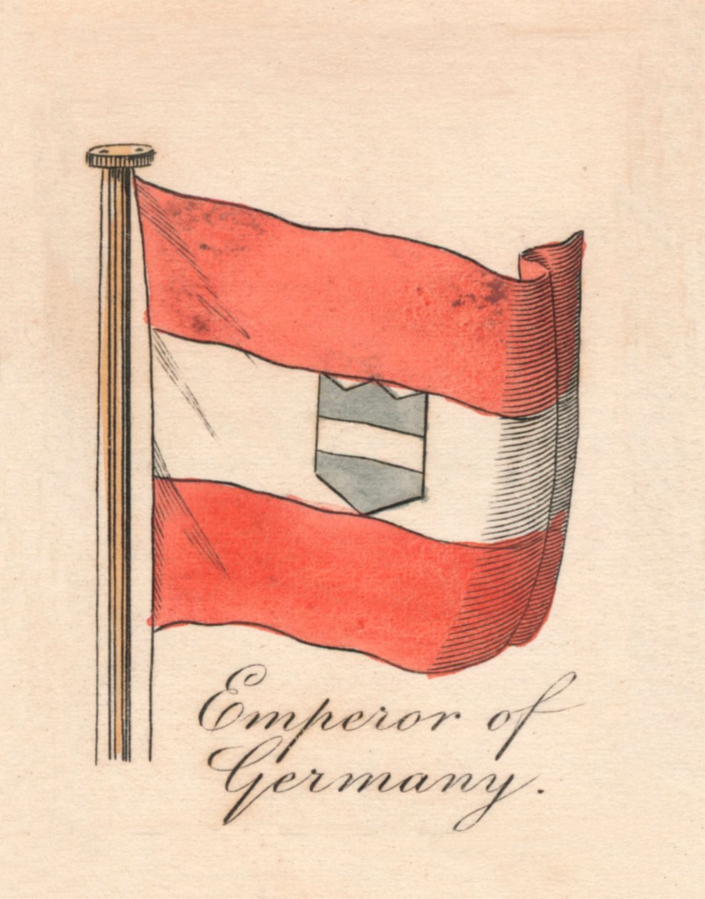 Kejser af Tyskland, 1838 af Unbekannt