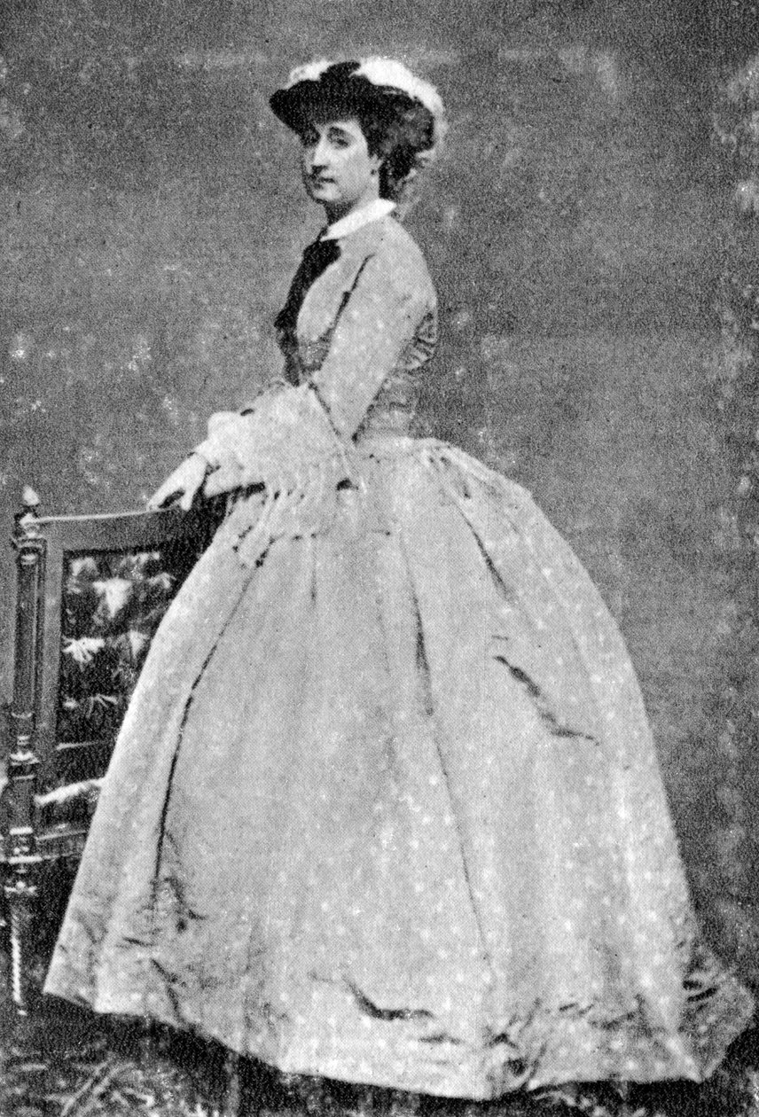 Kejserinde Eugenie af Frankrig, c1858-1870 af Unbekannt