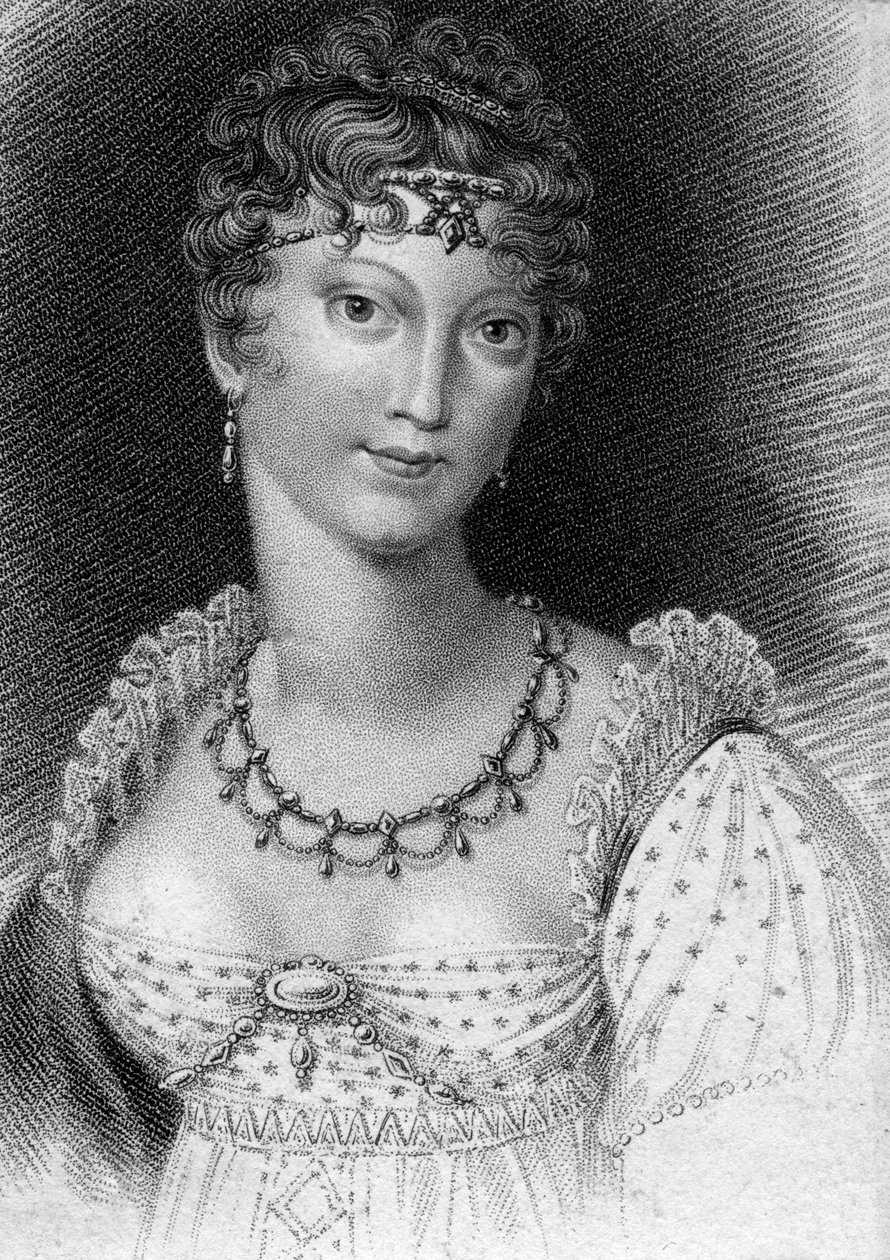 Kejserinde Marie Louise, kejserinde af Frankrig, 1791-1847 af Unbekannt