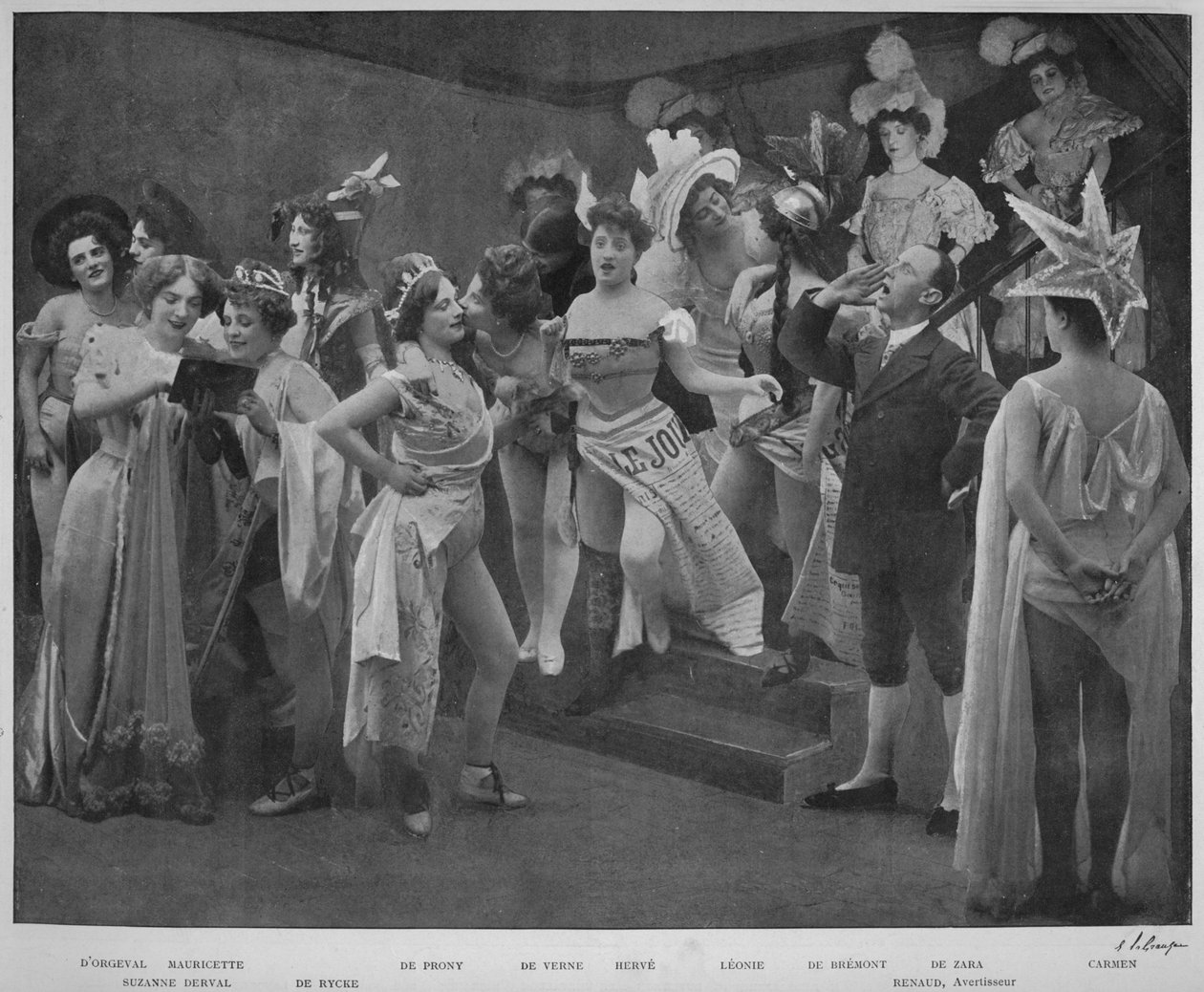 On Scene For The Three!, 1900 af Unbekannt