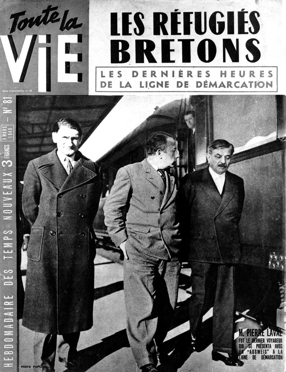 Slut på grænsen mellem tysk-besat og Vichy Frankrig, 1942 marts 1943 af Unbekannt