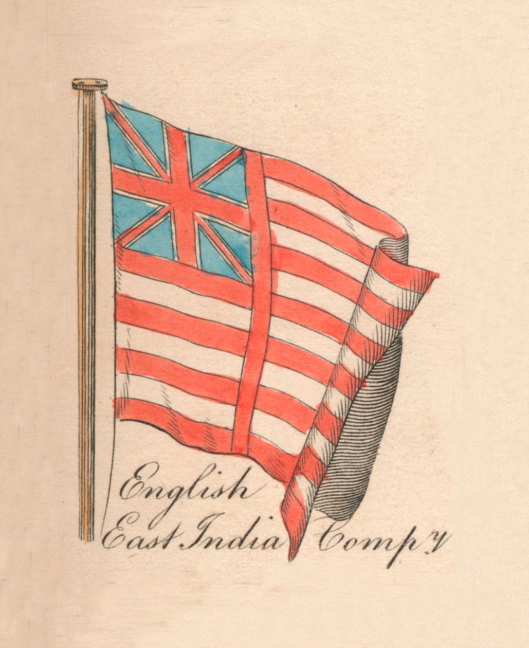 Engelsk East India Company, 1838 af Unbekannt