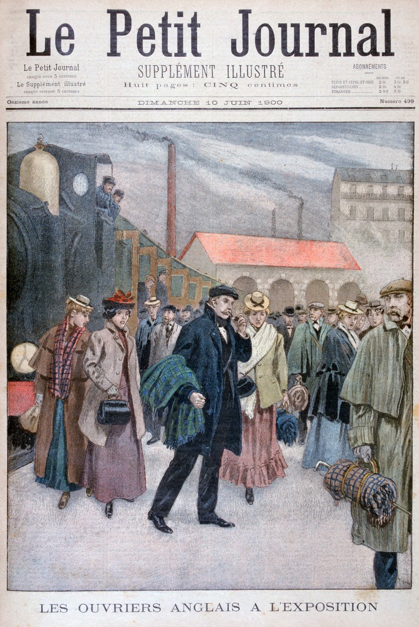 Englændere besøger verdensudstillingen i 1900, Paris, 1900 af Unbekannt