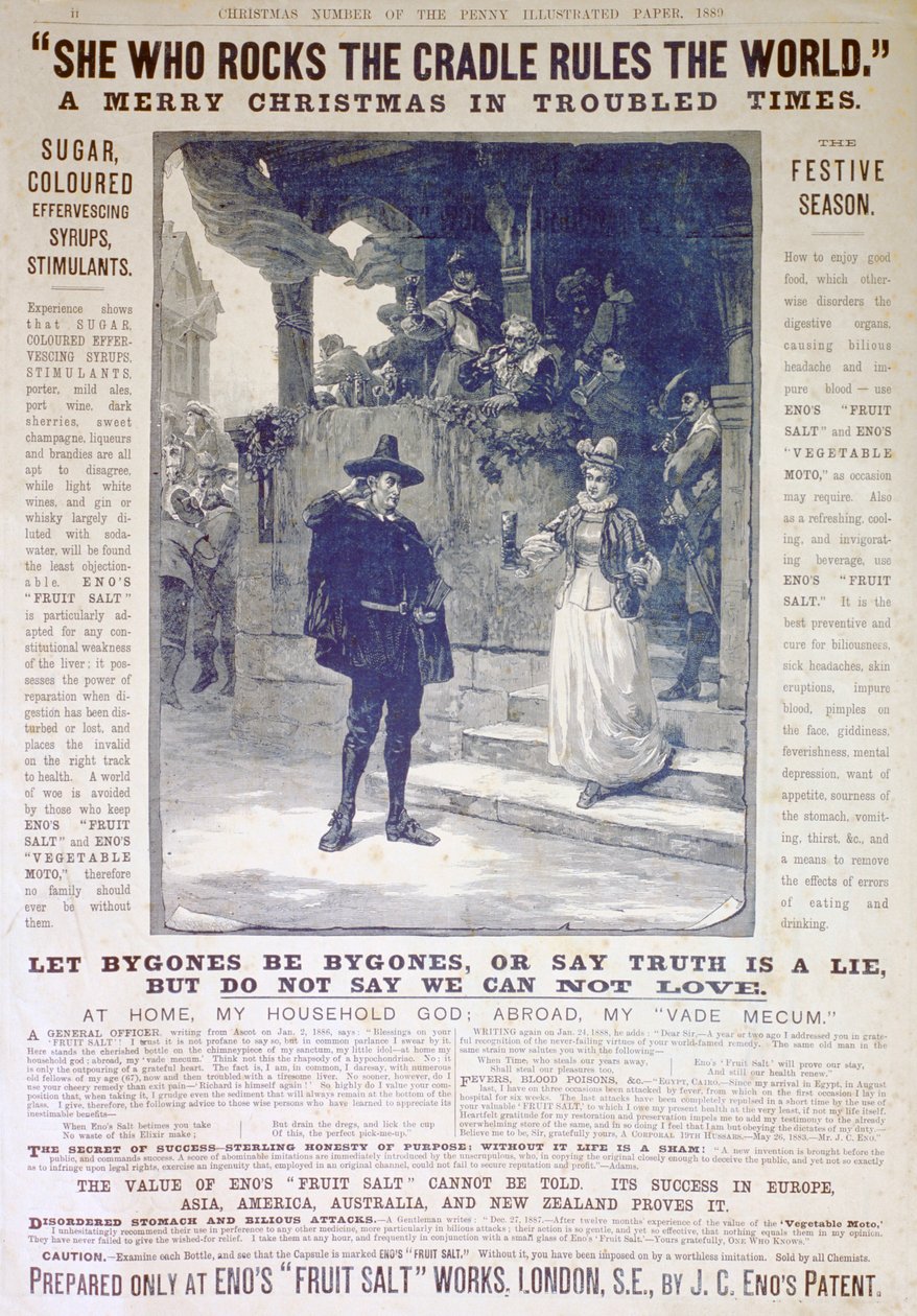 Enos frugtsaltannonce, 1889 af Unbekannt