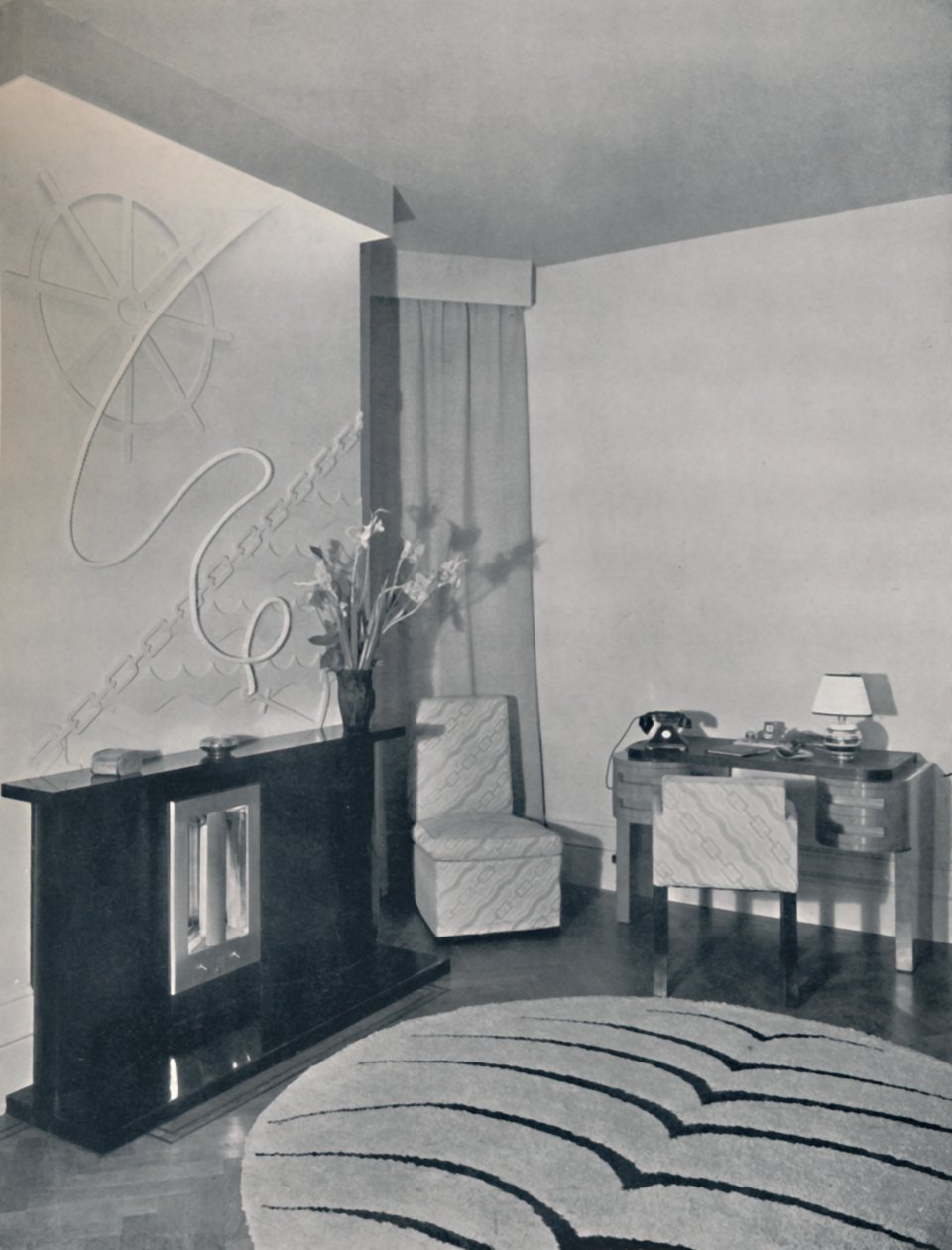 Entre designet af Duncan Miller, London, England, 1936 af Unbekannt