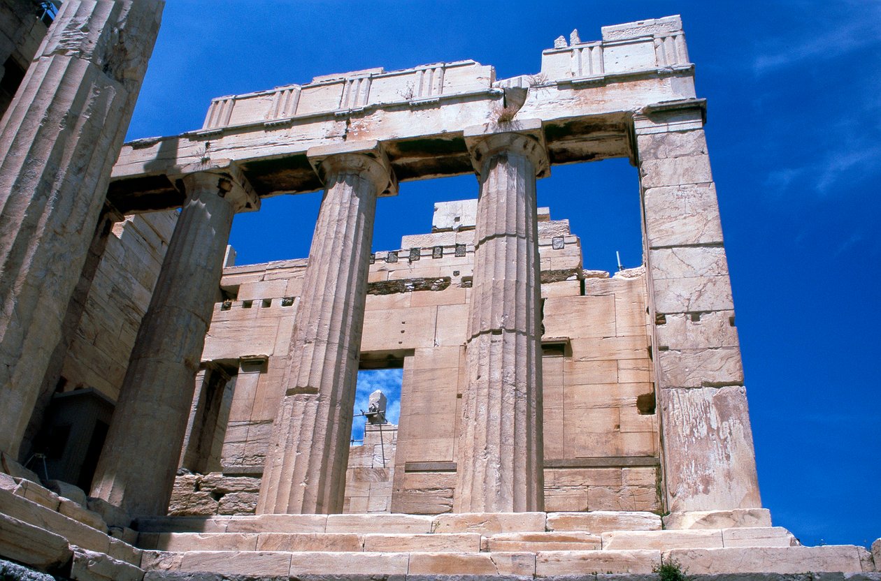 Indgang til Akropolis, Athen, 5. århundrede f.Kr af Unbekannt