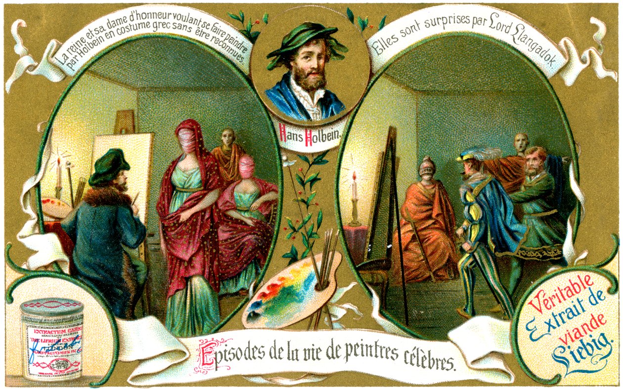 Episoder af de berømte malers liv: Hans Holbein, ca. 1900 af Unbekannt