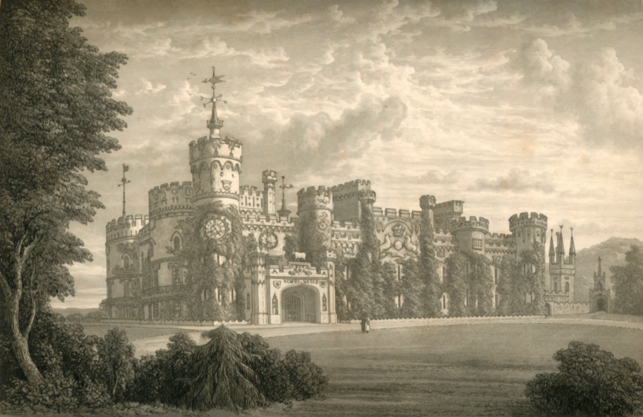 Eridge Castle, 1835. af Unbekannt
