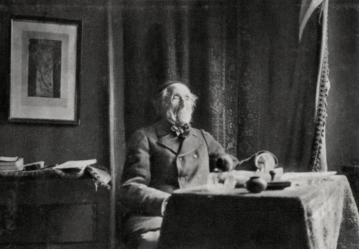 Ernest Legouve, fransk dramatiker, 1887 af Unbekannt