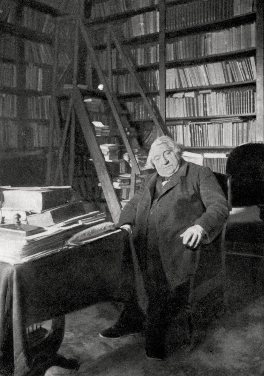 Ernest Renan, fransk filosof og forfatter, 1890 af Unbekannt