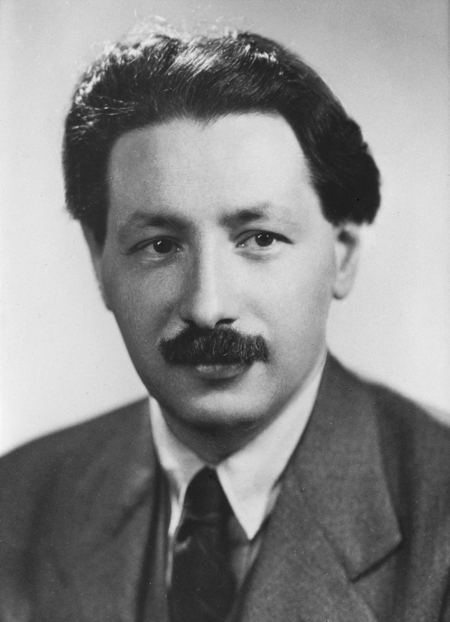 Ernst Boris Chain, tyskfødt britisk biokemiker, c1945 af Unbekannt