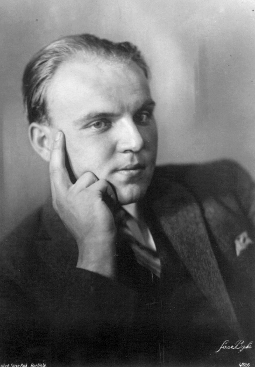 Ernst Krenek, østrigsk komponist, 20. århundrede af Unbekannt