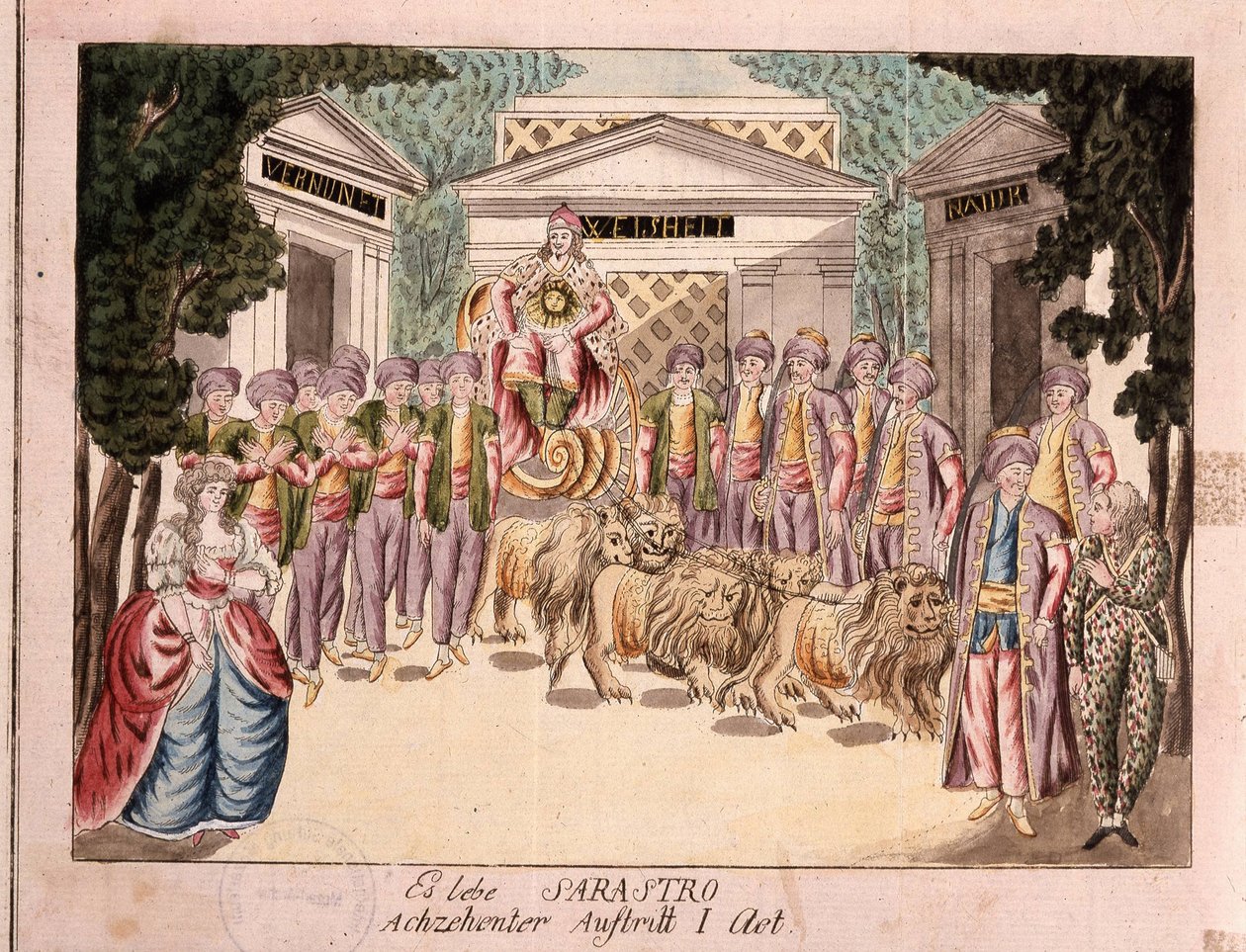 Es lebe Sarastro. Uropførelsen af Tryllefløjten af Mozart, 1790