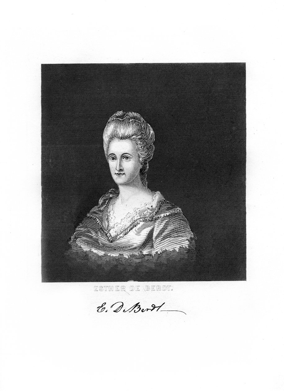 Esther De Berdt Reed, patriot i den amerikanske uafhængighedskrig, 1872 af Unbekannt