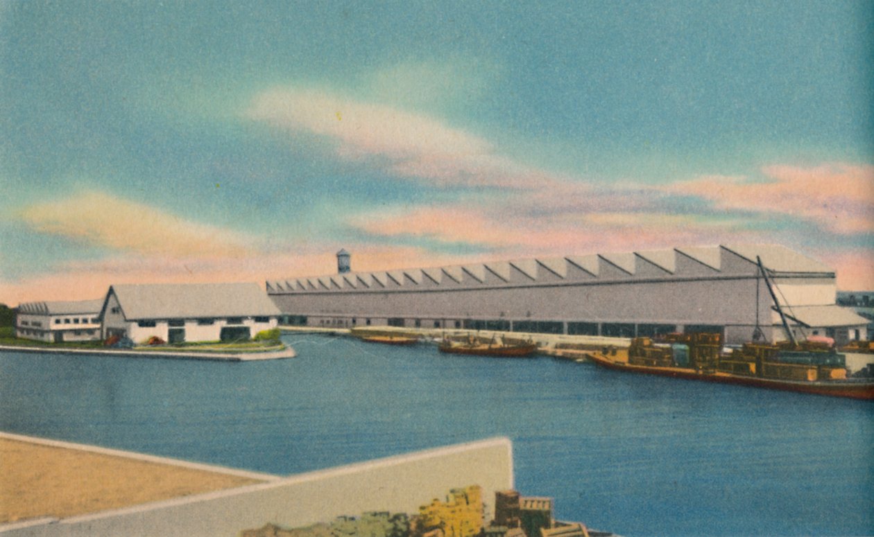 Eternit asbest-cement tagmaterialefabrik, Barranquilla, c1940