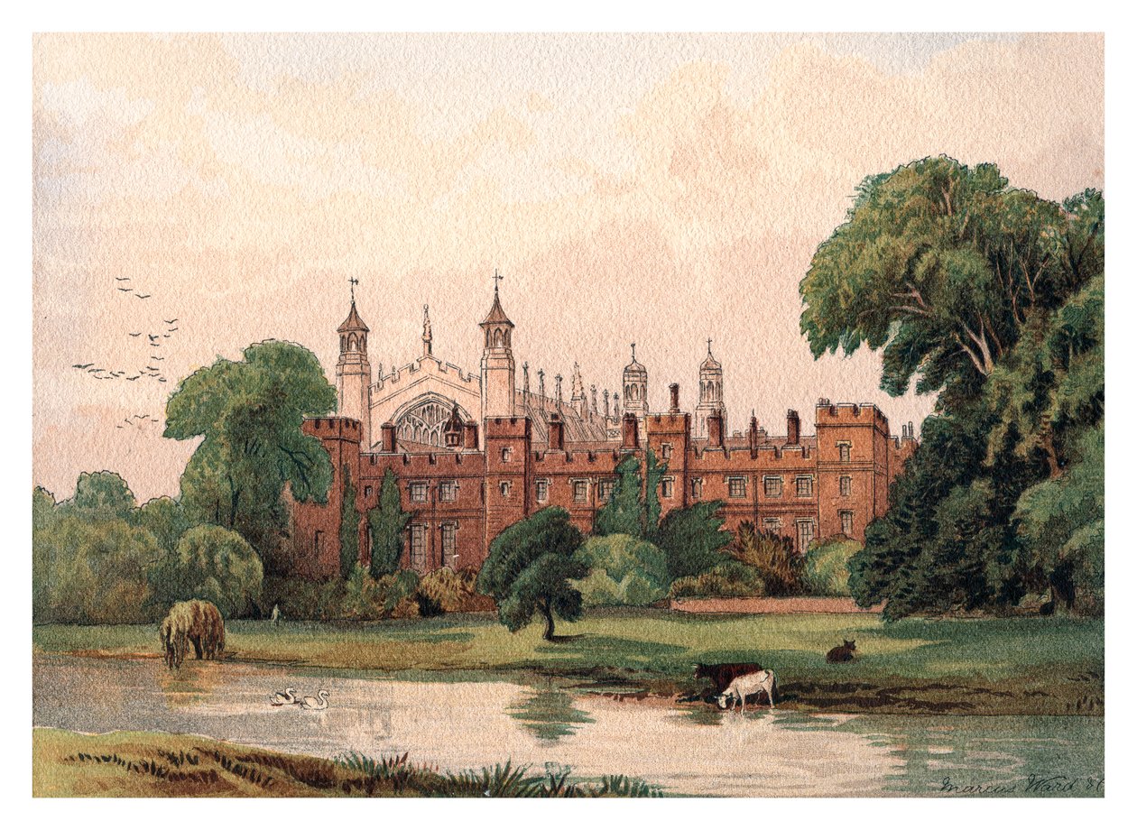 Eton College, 1880 af Unbekannt