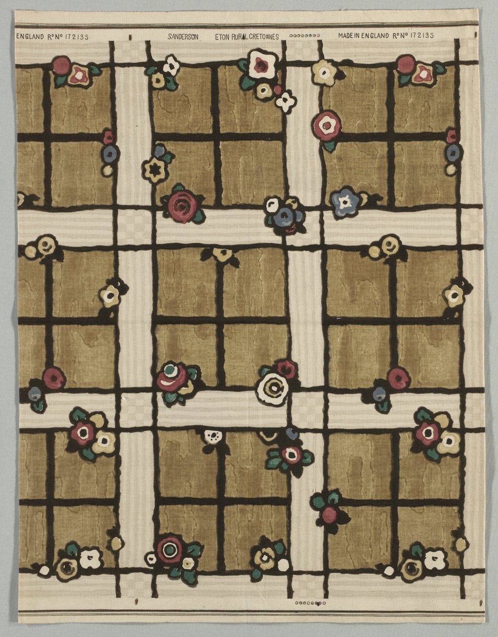 Eton Rural Cretonne nr. 172135, slutningen af det 19. århundrede. af Unbekannt