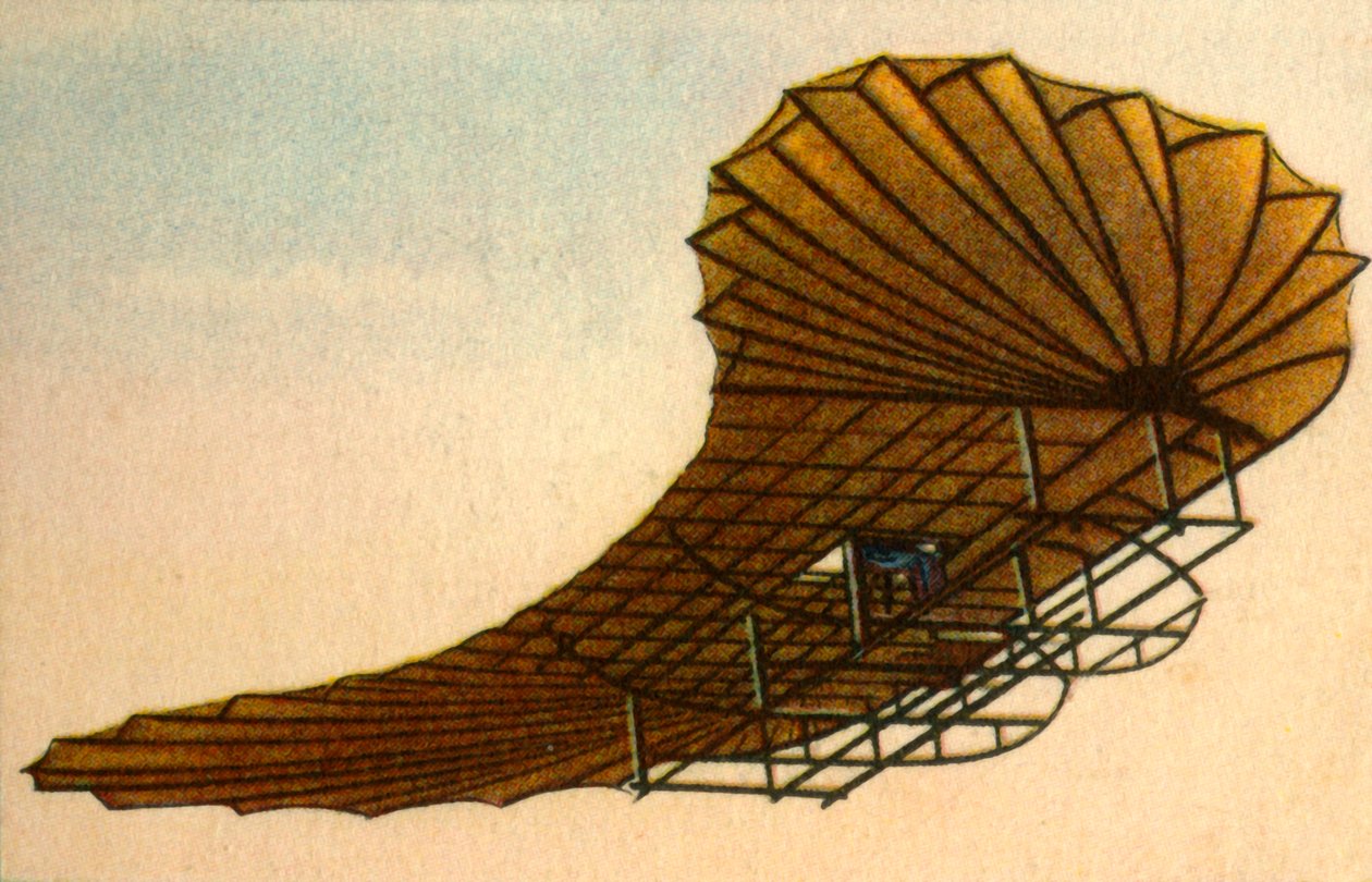 Etrichs Zanonia svævefly, 1906. 1932. af Unbekannt