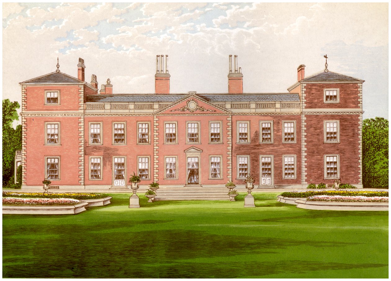 Euston Hall, Suffolk, hjemsted for hertugen af Grafton, 1880 af Unbekannt