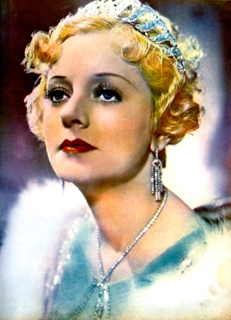 Evelyn Laye, engelsk teaterskuespillerinde, 1934-1935 af Unbekannt