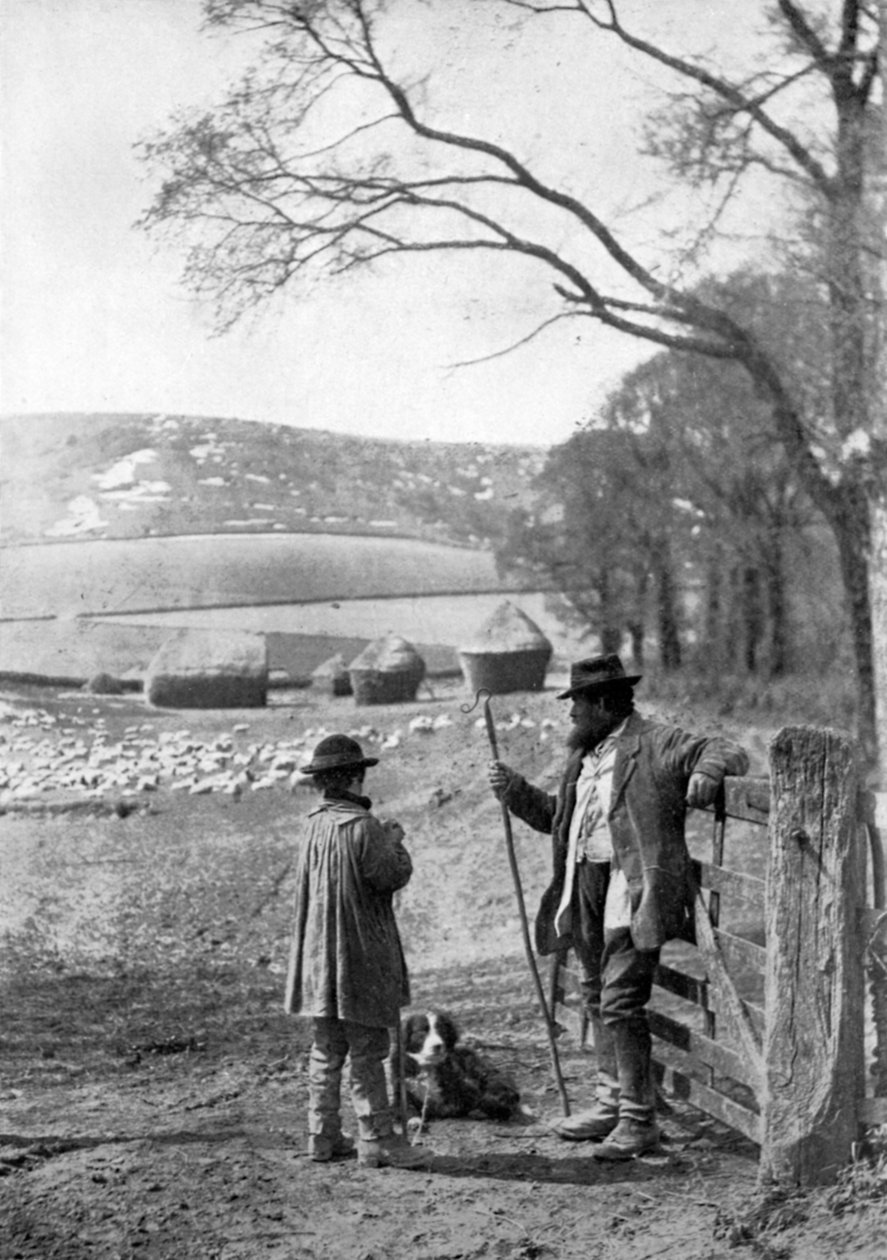 Dagliglivet på landet, 1926 af Unbekannt