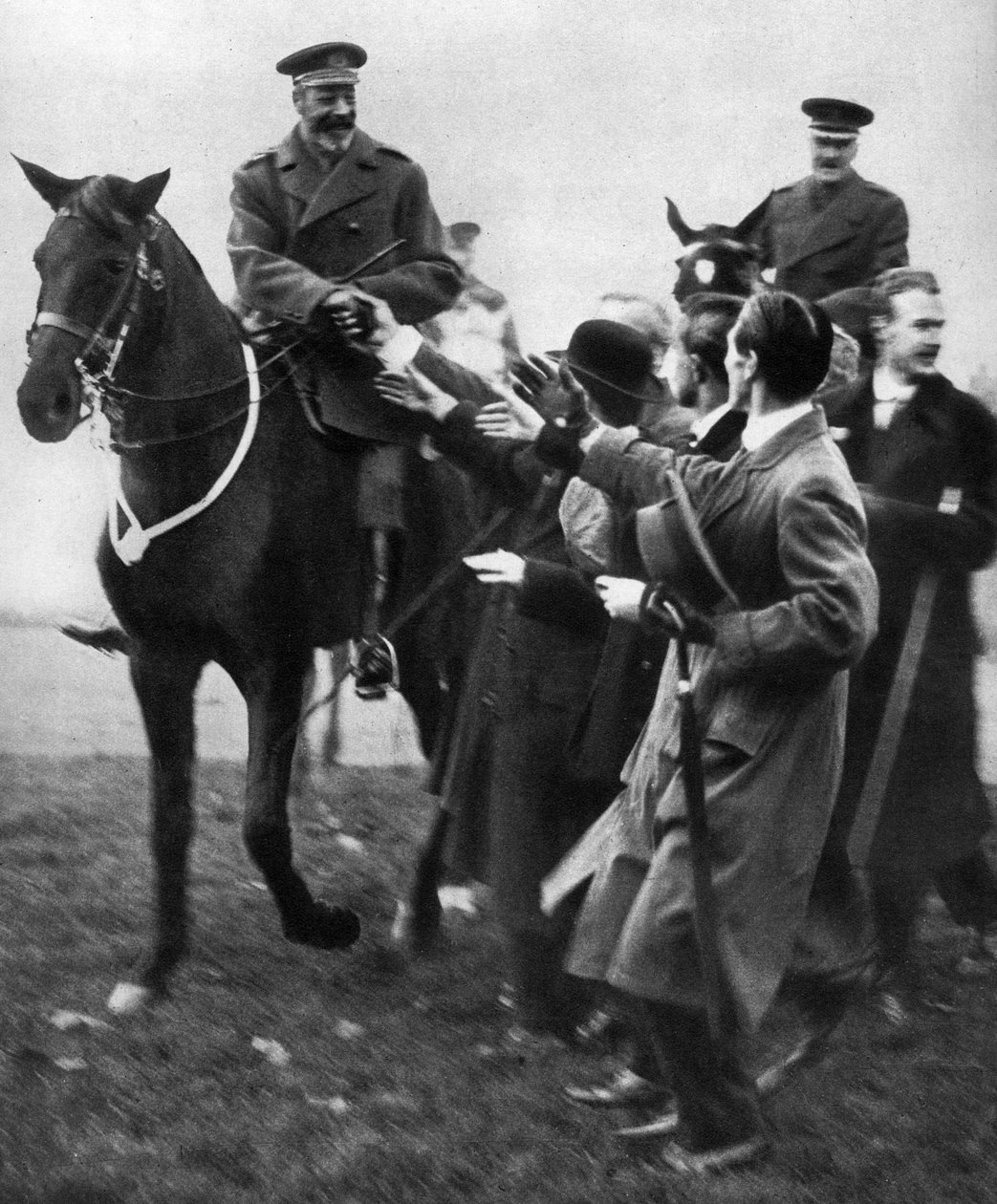 Ex-service men and the King, anmeldelse af 20.000 Silver Badge-mænd i Hyde Park, London, 1935 af Unbekannt