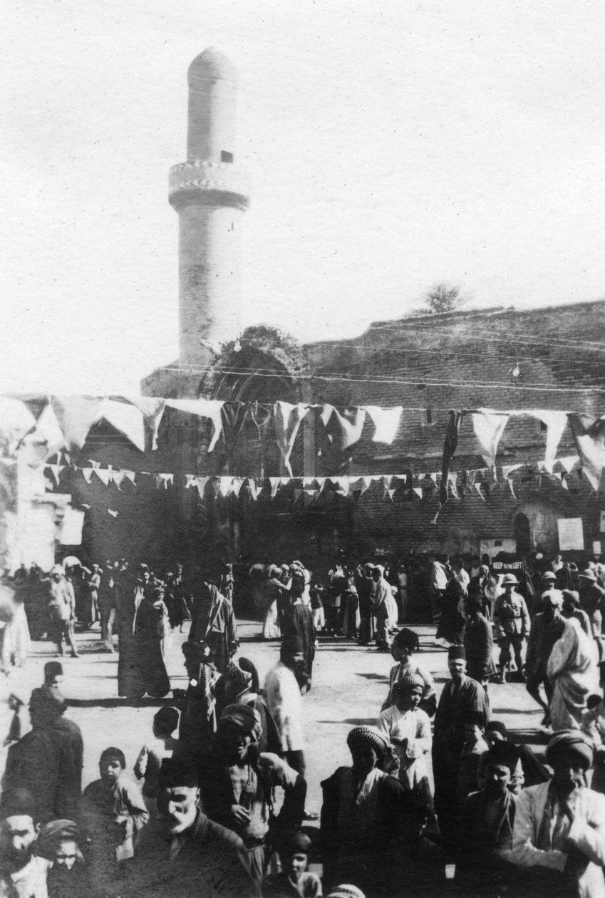 Udvekslingsplads, Bagdad, Irak, 1917-1919 af Unbekannt