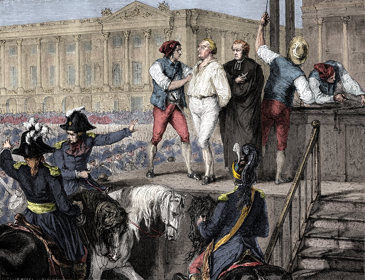 Henrettelse af Louis XVI af Frankrig, Paris, 21. januar 1793 1882-1884. af Unbekannt