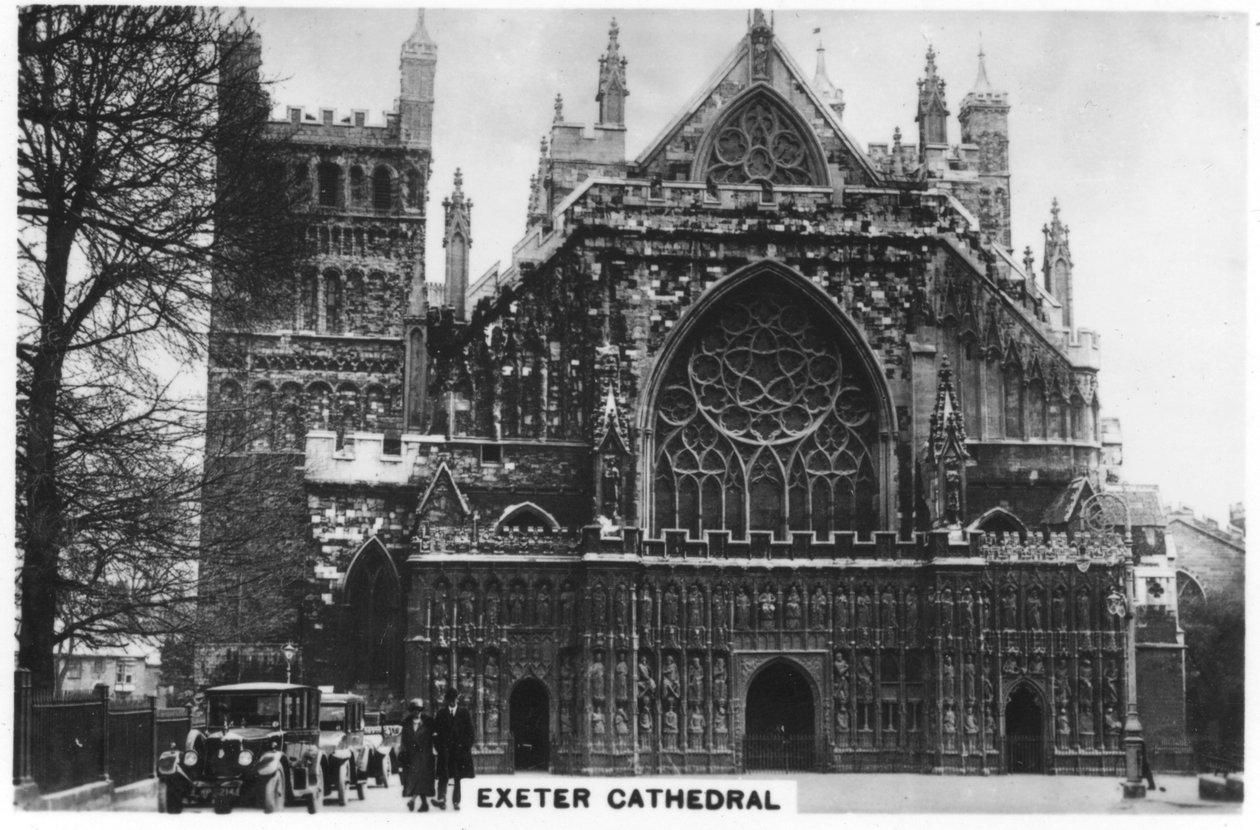 Exeter Cathedral, 1936 af Unbekannt