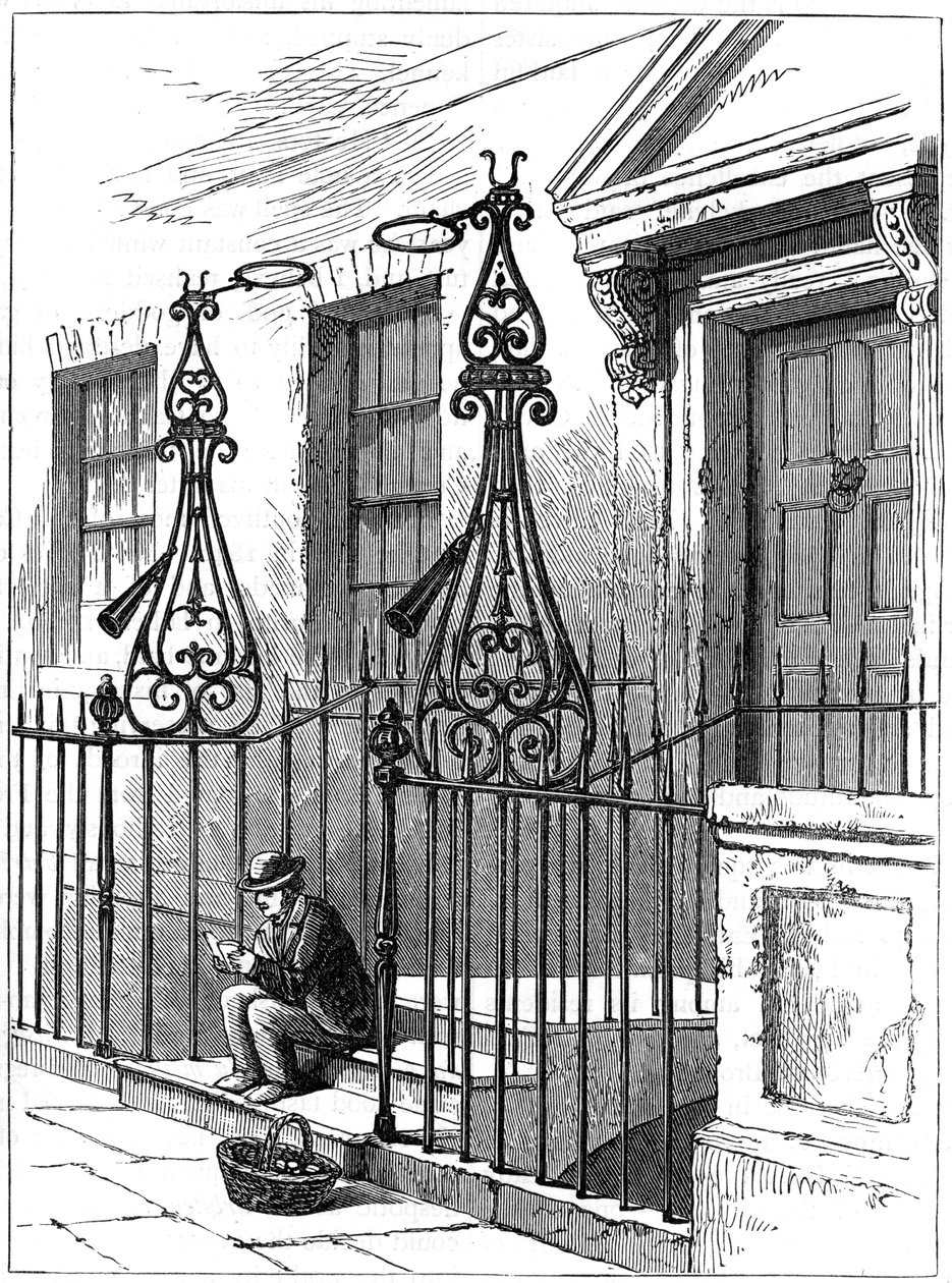 Slukkere på Berkeley Square, London, 1891 af Unbekannt
