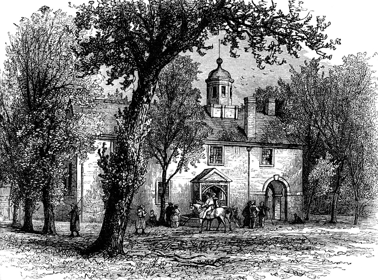 Fairfax Courthouse, Virginia, c1880 af Unbekannt