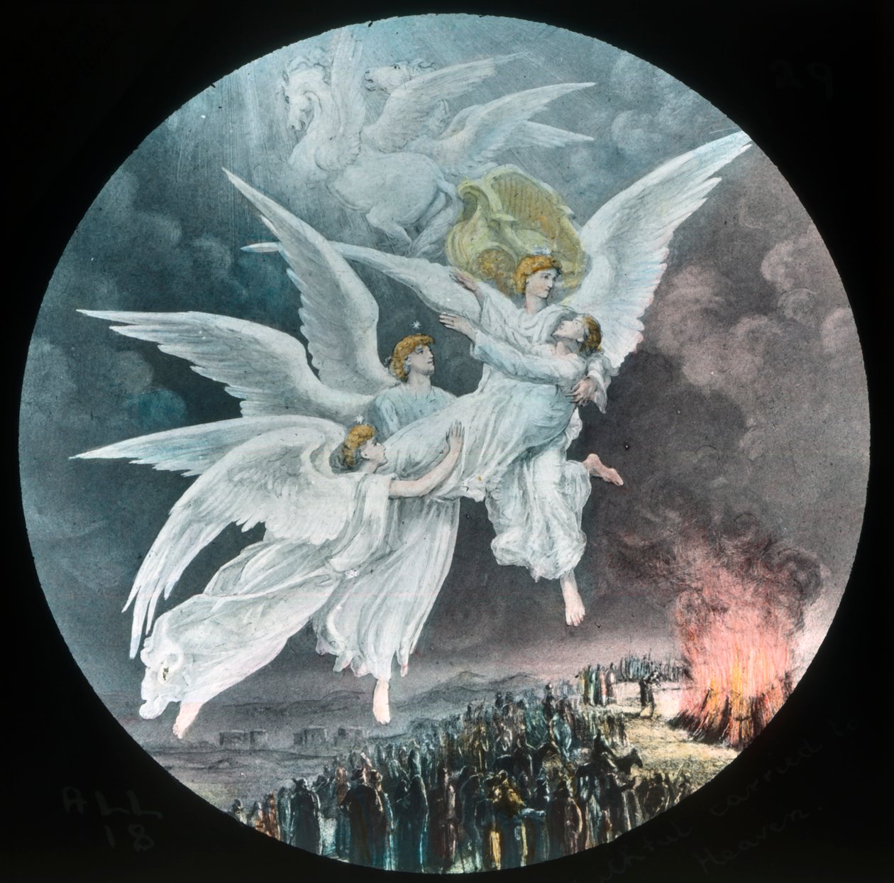 Trofast båret til himlen, c1910. af Unbekannt