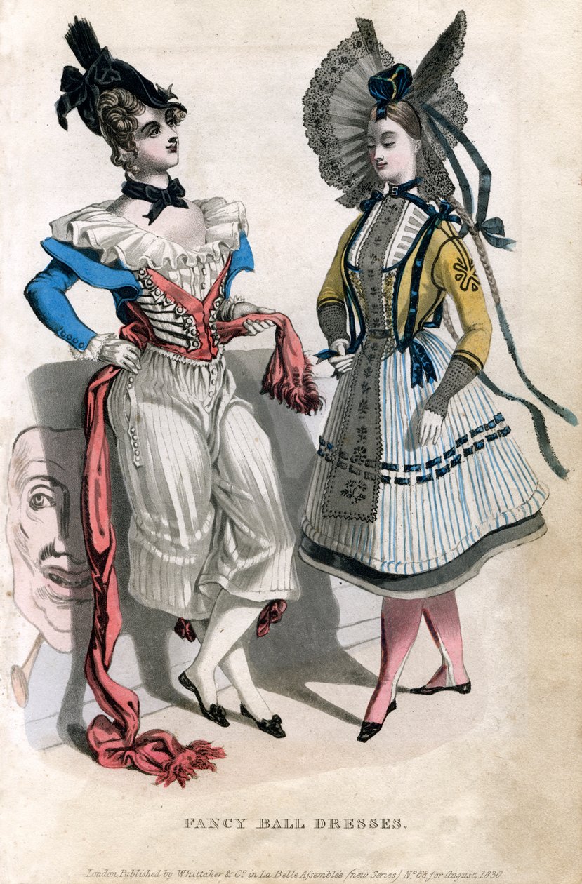 Fine boldkjoler, 1830 af Unbekannt
