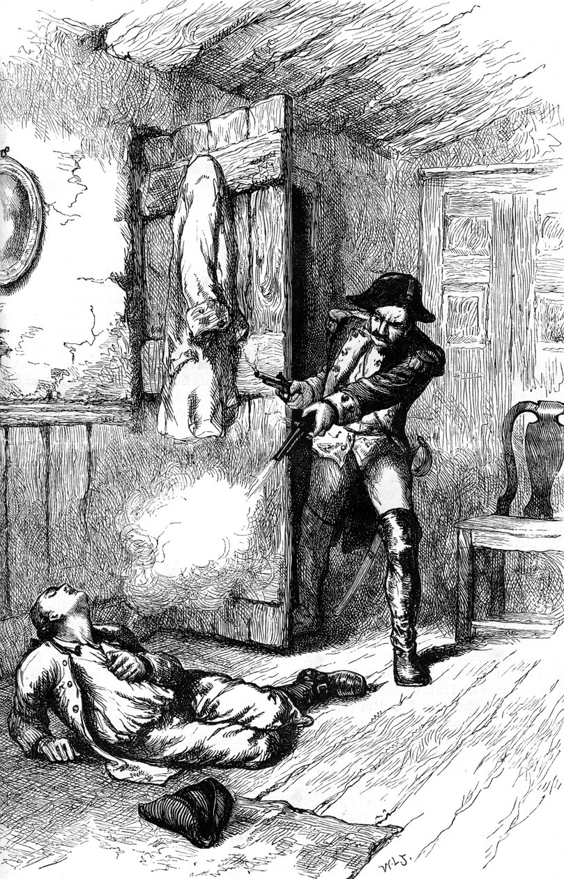 Fannins grusomhed: mord på en amerikansk planter, ca. slutningen af det 18. århundrede c1880 af Unbekannt